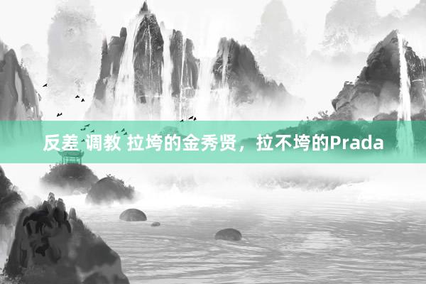 反差 调教 拉垮的金秀贤，拉不垮的Prada