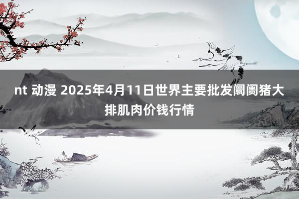 nt 动漫 2025年4月11日世界主要批发阛阓猪大排肌肉价钱行情