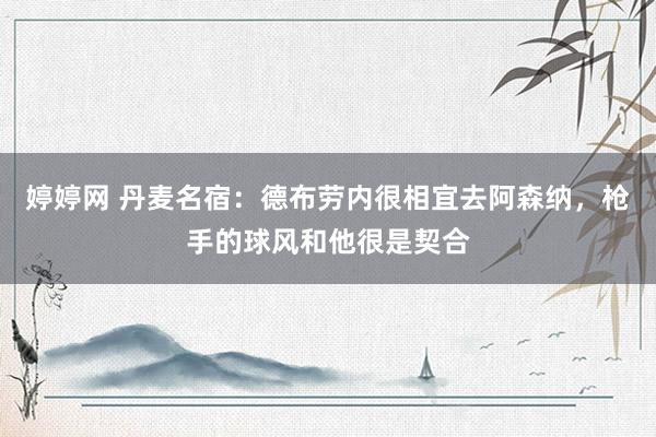 婷婷网 丹麦名宿：德布劳内很相宜去阿森纳，枪手的球风和他很是契合