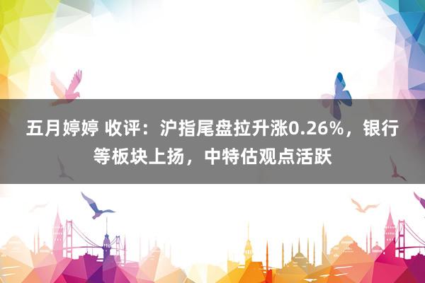 五月婷婷 收评：沪指尾盘拉升涨0.26%，银行等板块上扬，中特估观点活跃
