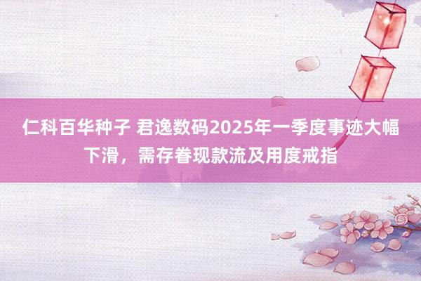 仁科百华种子 君逸数码2025年一季度事迹大幅下滑，需存眷现款流及用度戒指